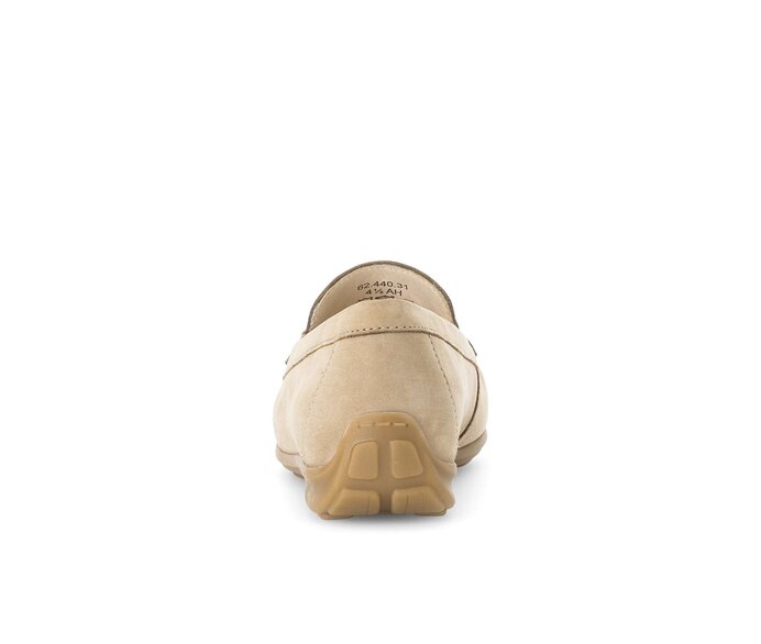 Gabor Damen  Mokassin Beige - Rauleder