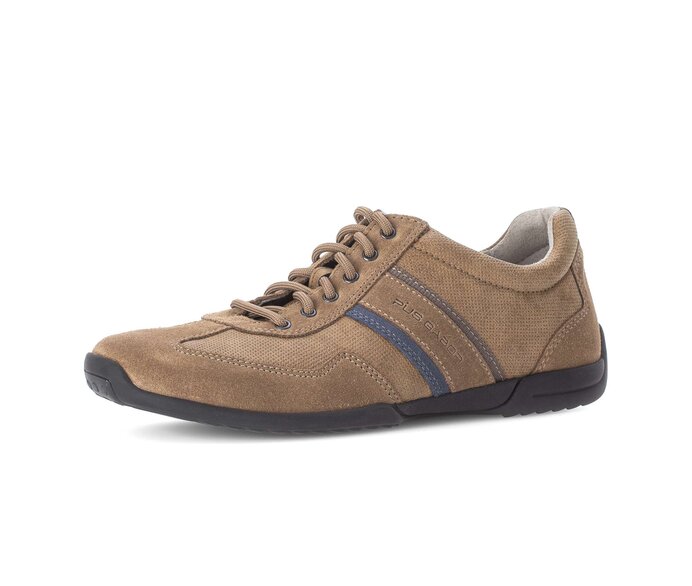 Pius Gabor Herren Sneaker Low Beige - Materialmix Leder/Lederimitat