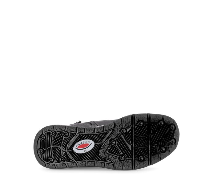 Gabor Damen  Sportliche Stiefelette Grau - Rauleder