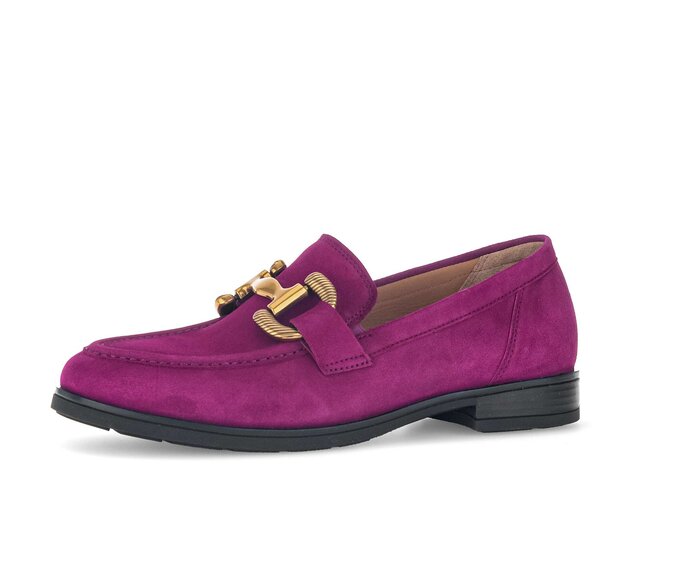 Gabor Damen  Slipper Lila - Rauleder