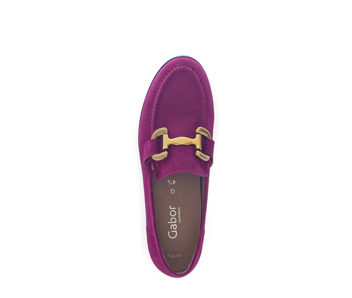 Gabor Damen  Slipper Lila - Rauleder