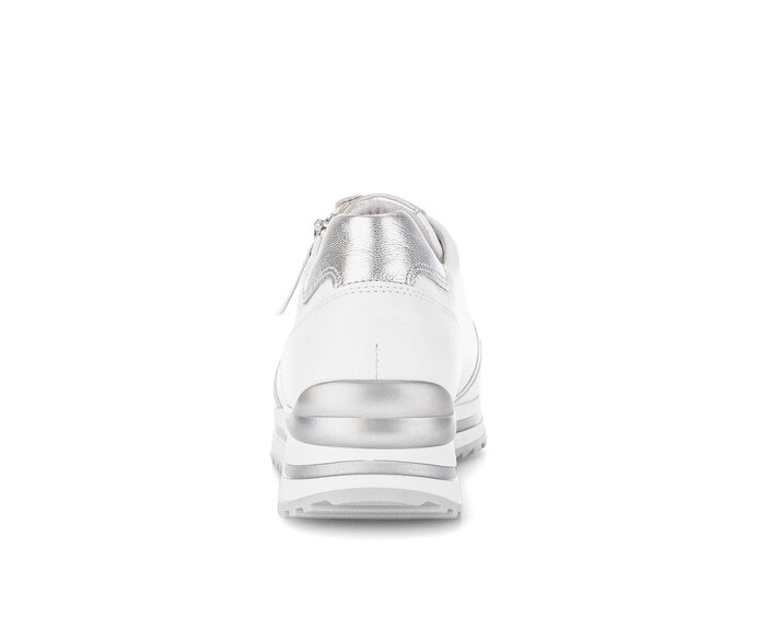 Gabor Damen  Sneaker Low Weiß - Glattleder