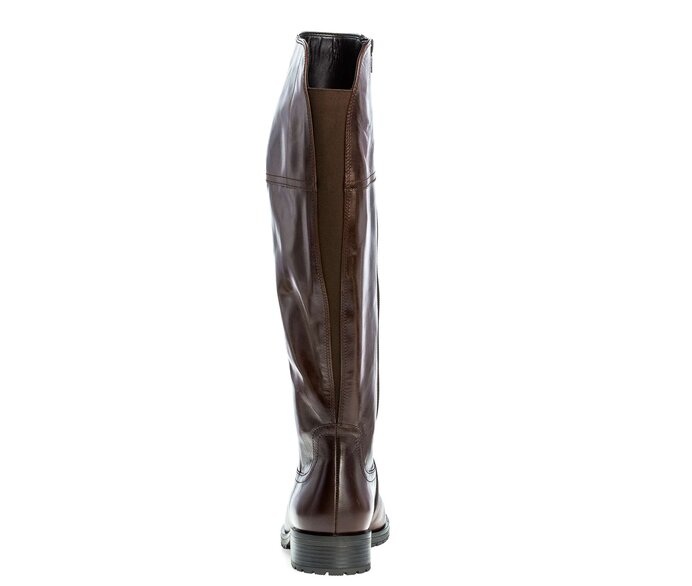 Gabor Damen  Sportlicher Stiefel Braun - Glattleder