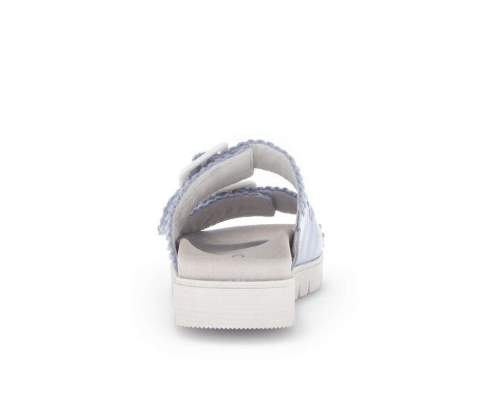 Gabor Damen  Pantolette Blau - Glattleder