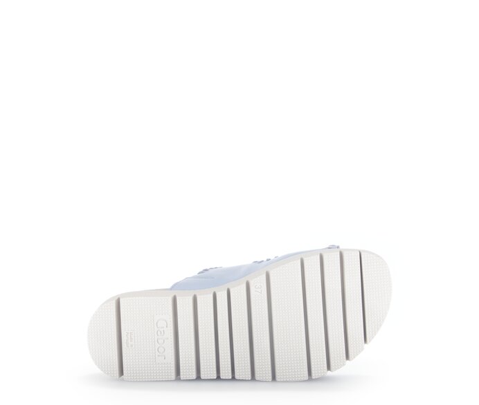 Gabor Damen  Pantolette Blau - Glattleder