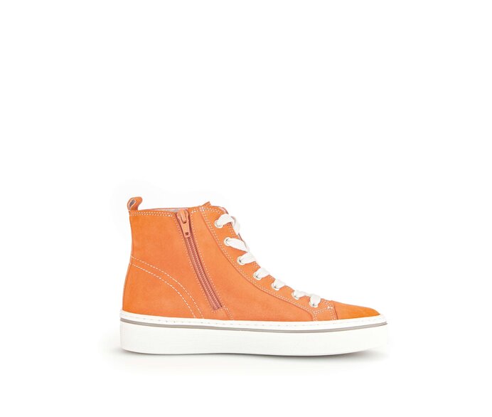 Gabor Damen  Sneaker High Orange - Rauleder