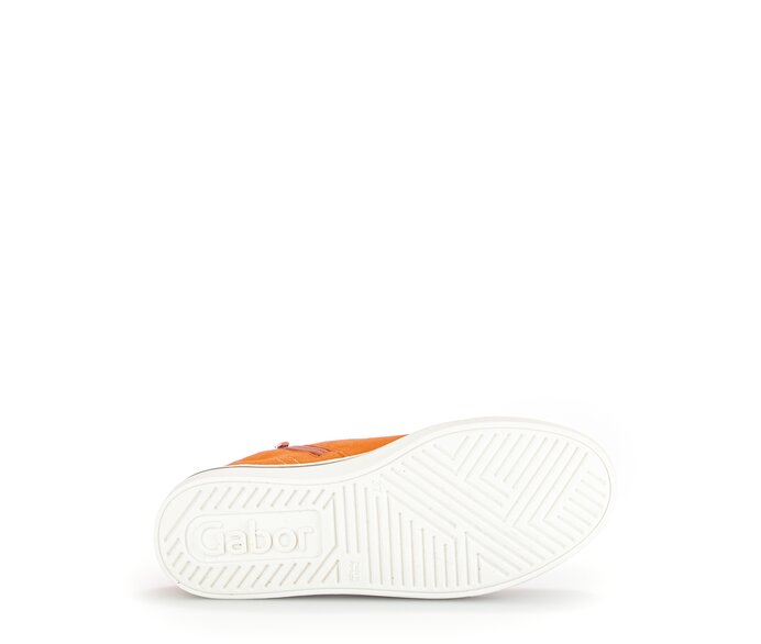 Gabor Damen  Sneaker High Orange - Rauleder