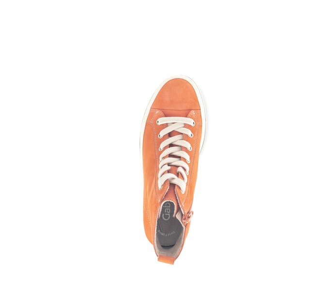 Gabor Damen  Sneaker High Orange - Rauleder