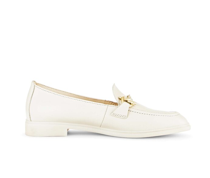 Gabor Damen  Slipper Beige - Glattleder