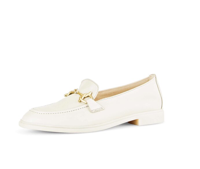 Gabor Damen  Slipper Beige - Glattleder