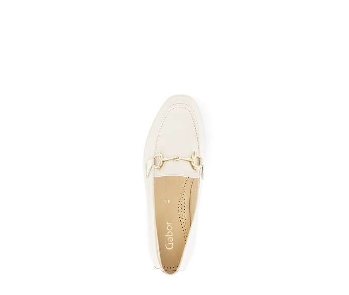 Gabor Damen  Slipper Beige - Glattleder