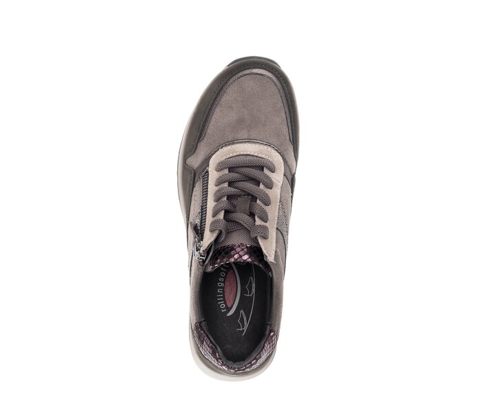 Gabor Damen  Sneaker Low Multicolour - Materialmix Leder