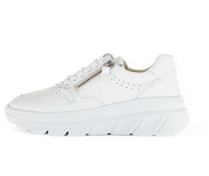 Gabor Damen Sneaker Low Weiß - Glattleder