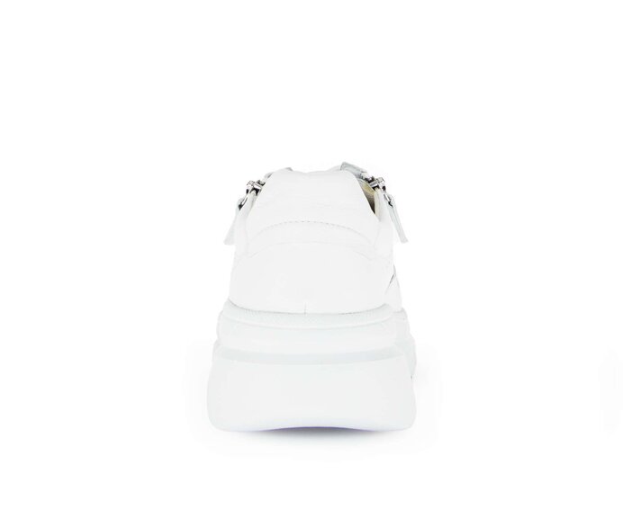 Gabor Damen  Sneaker Low Weiß - Glattleder