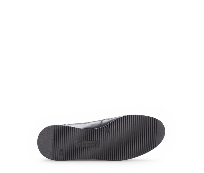 Gabor Damen  Sneaker Low Blau - Materialmix Leder
