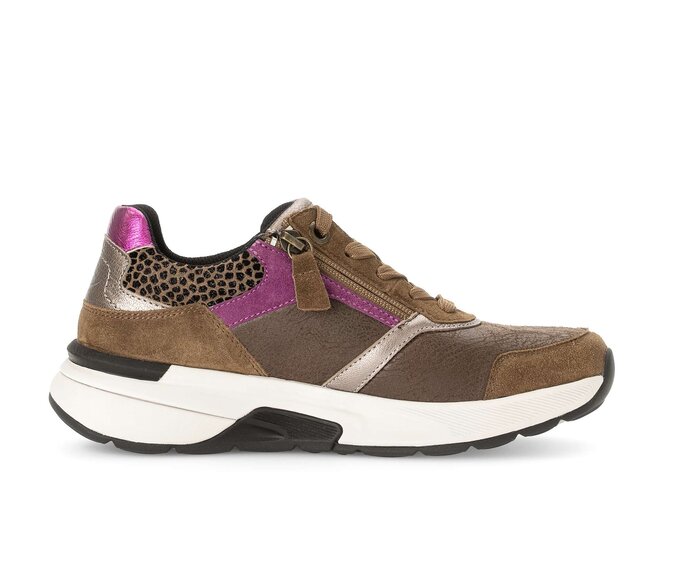 Gabor Damen  Sneaker Low Multicolour - Materialmix Leder/Lederimitat