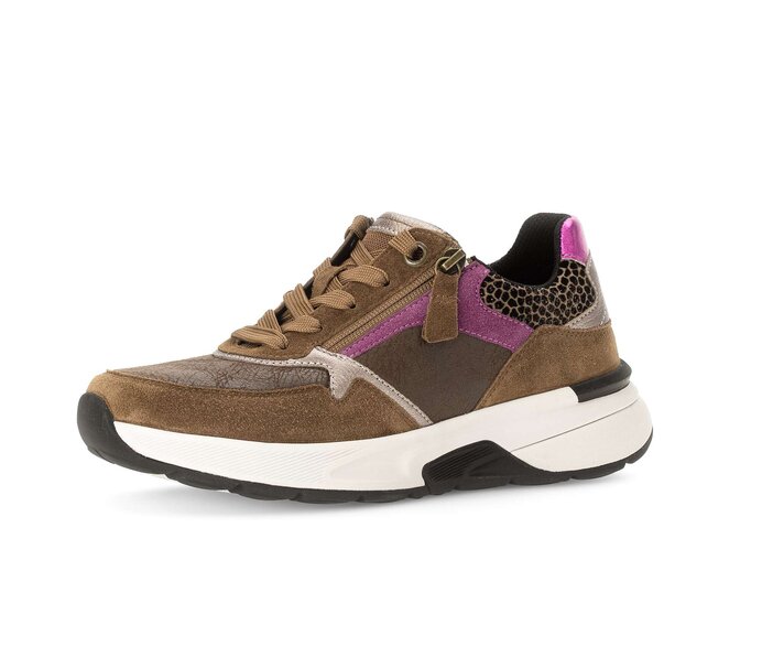 Gabor Damen  Sneaker Low Multicolour - Materialmix Leder/Lederimitat