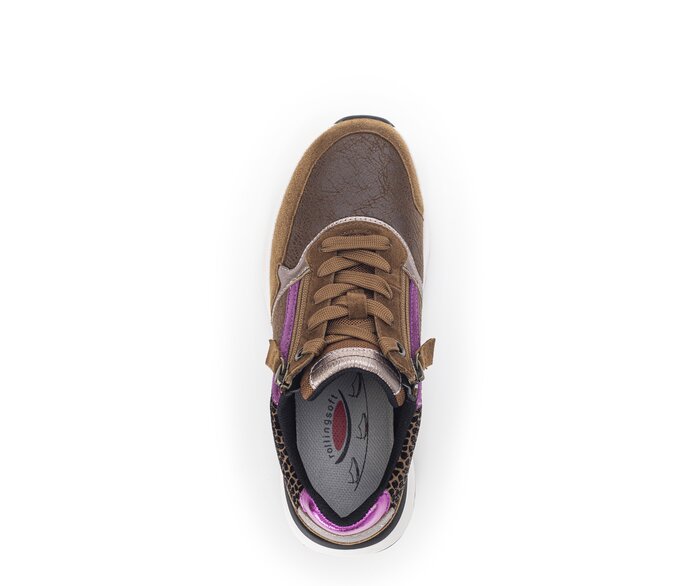 Gabor Damen  Sneaker Low Multicolour - Materialmix Leder/Lederimitat