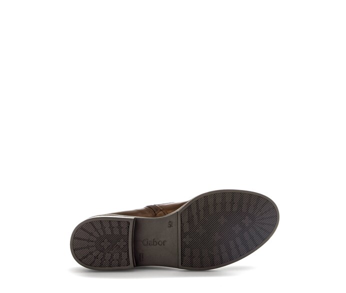Gabor Damen  Schnürstiefelette Braun - Glattleder