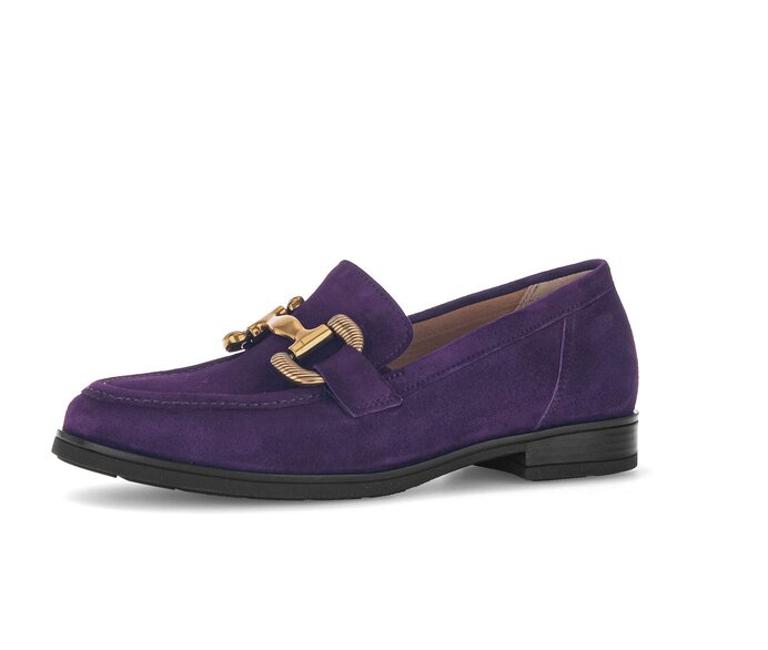 Gabor Damen  Slipper Lila - Rauleder