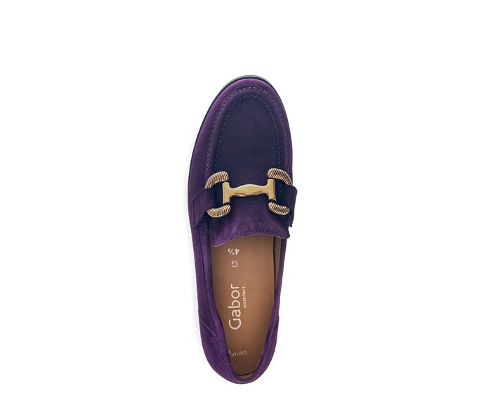 Gabor Damen  Slipper Lila - Rauleder