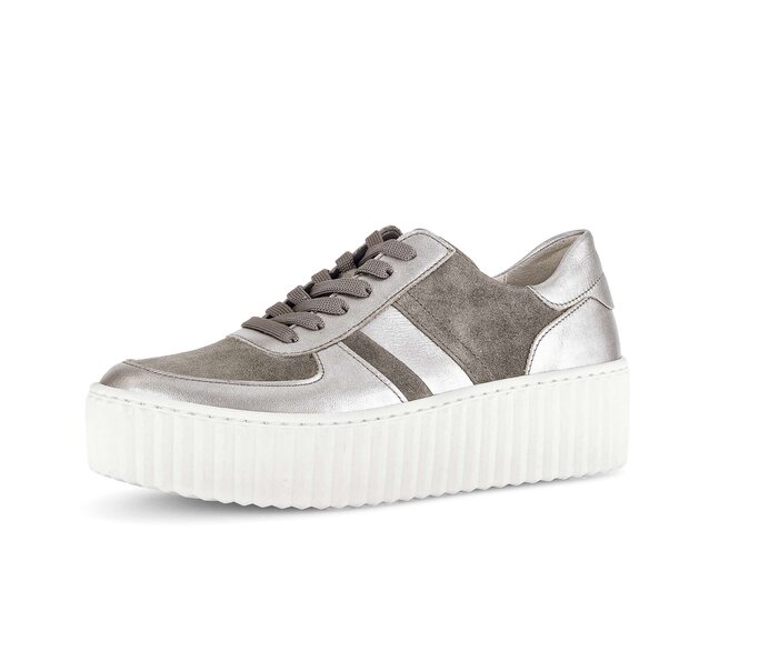 Gabor Damen  Sneaker Low Multicolour - Materialmix Leder
