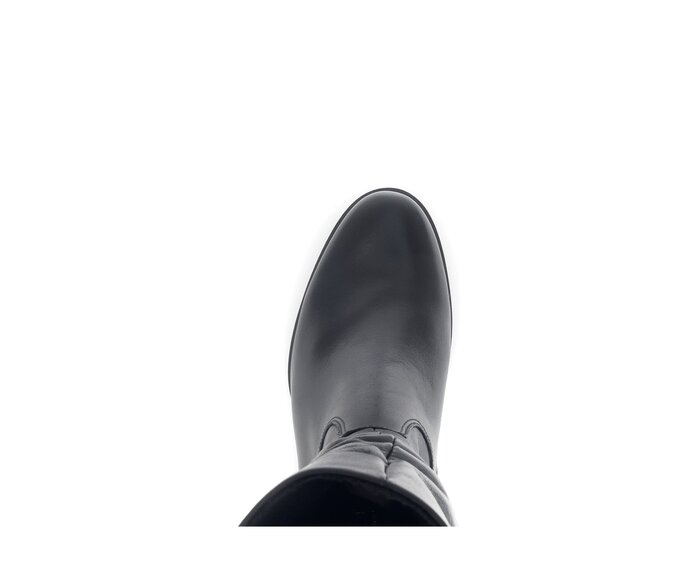 Gabor Damen  Sportliche Stiefelette Schwarz - Glattleder