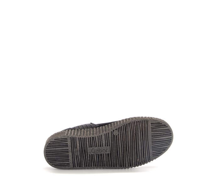 Gabor Damen  Chelsea Boot Schwarz - Rauleder