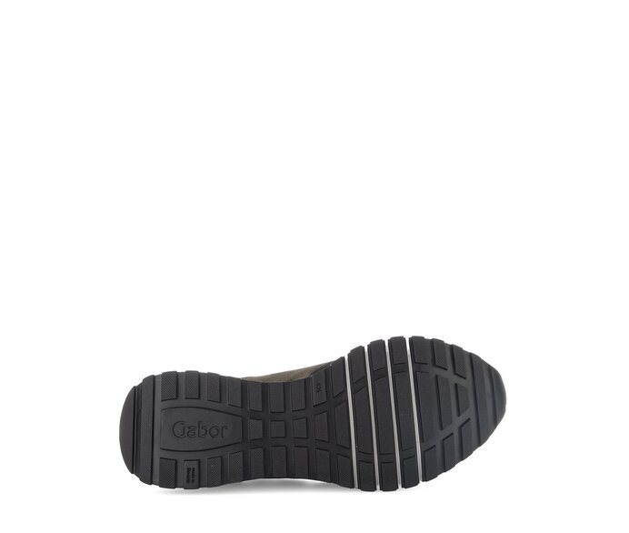 Gabor Damen  Sneaker Low Schwarz - Materialmix Leder