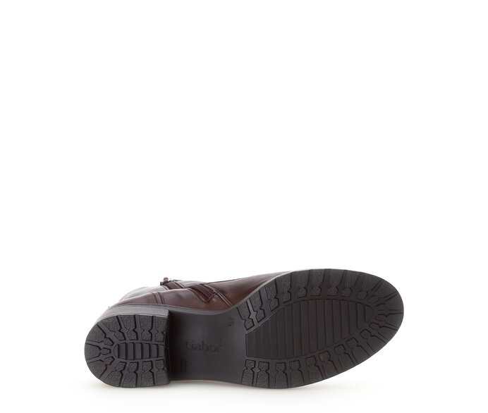 Gabor Damen  Schnürstiefelette Rot - Glattleder