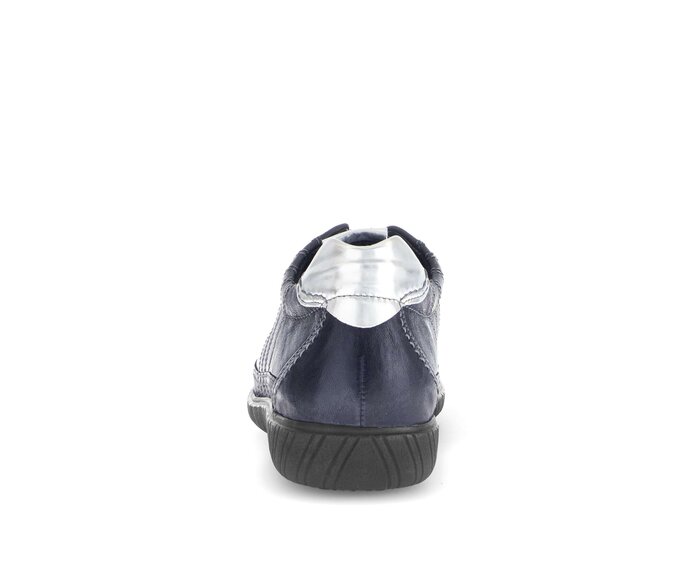 Gabor Damen  Sneaker Low Blau - Materialmix Leder/Lederimitat