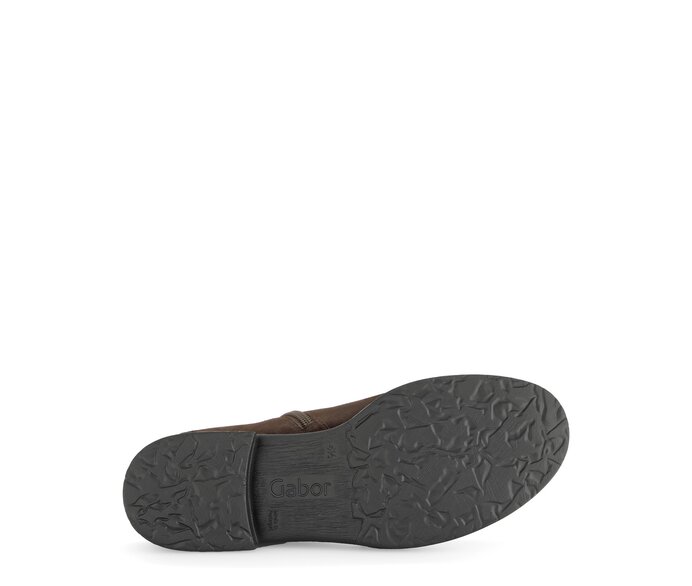 Gabor Damen  Elegante Stiefelette Braun - Rauleder