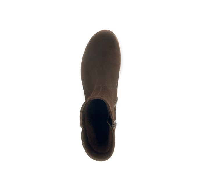 Gabor Damen  Elegante Stiefelette Braun - Rauleder