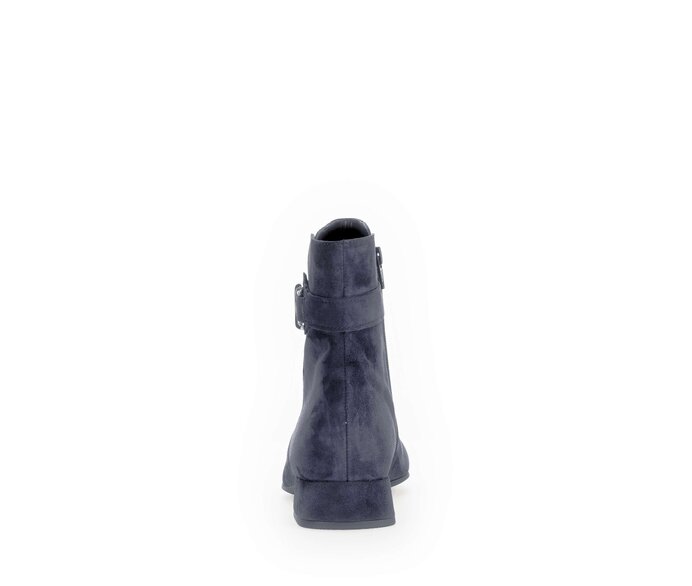 Gabor Damen  Elegante Stiefelette Blau - Rauleder