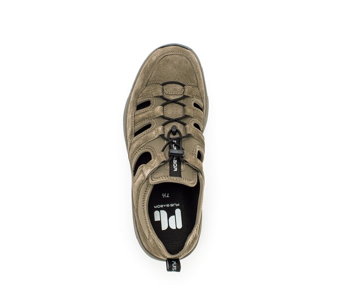 Pius Gabor Herren Sneaker Low Beige - Materialmix Leder/Textil