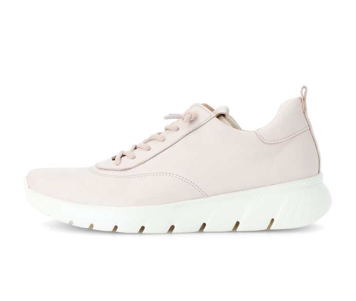 Gabor Damen Sneaker Low Creme - Glattleder