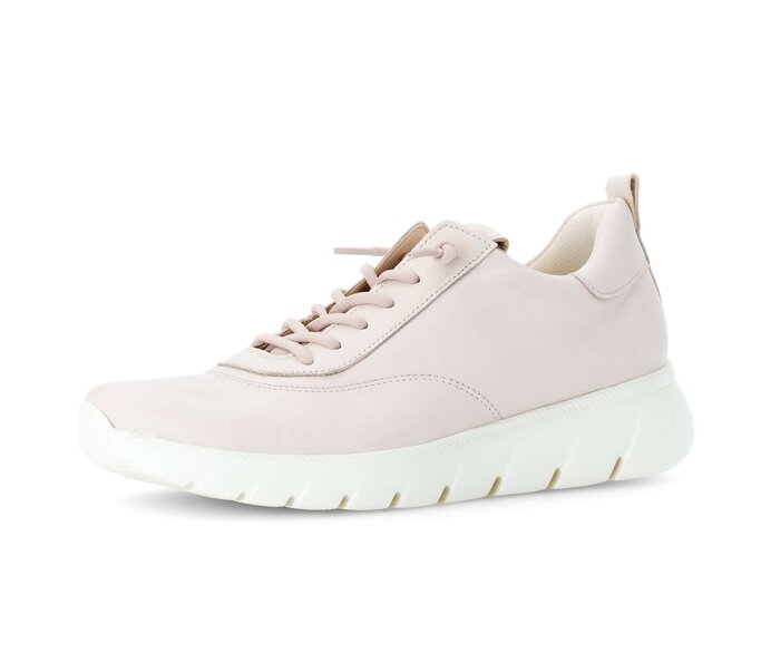 Gabor Damen  Sneaker Low Creme - Glattleder