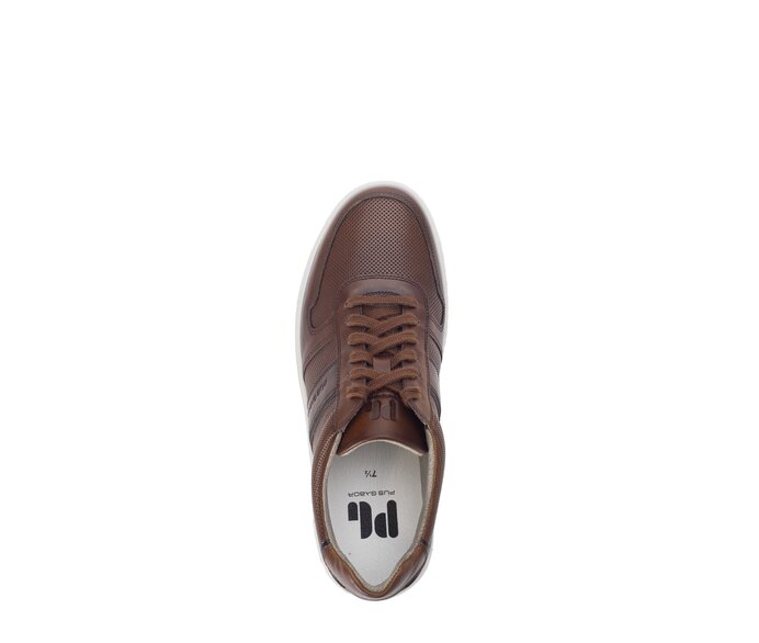 Pius Gabor Herren Sneaker Low Braun - Glattleder
