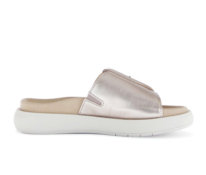 Gabor Damen  Pantolette Creme - Effektleder