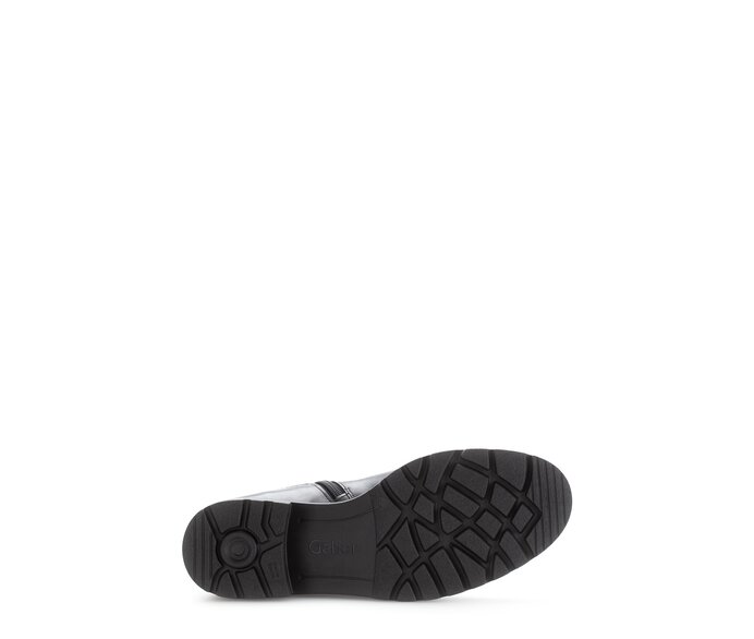 Gabor Damen  Sportlicher Stiefel Schwarz - Glattleder