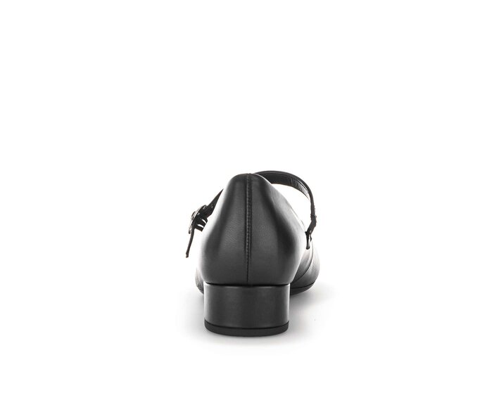 Gabor Damen  Spangenpumps Schwarz - Glattleder
