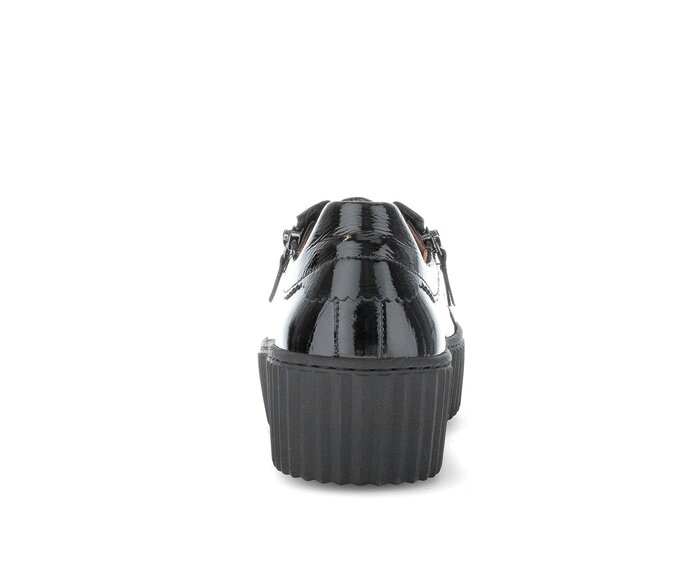 Gabor Damen  Sneaker Low Schwarz - Lackleder
