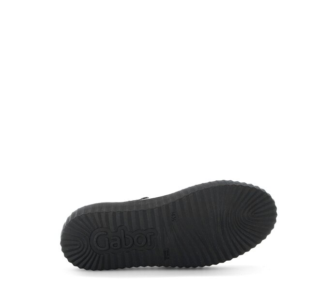 Gabor Damen  Sneaker Low Schwarz - Lackleder