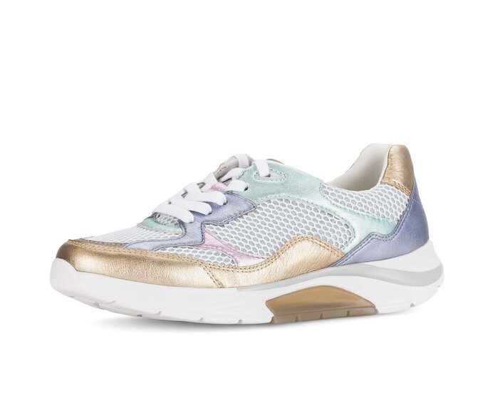 Gabor Damen  Sneaker Low Multicolour - Materialmix Leder/Lederimitat