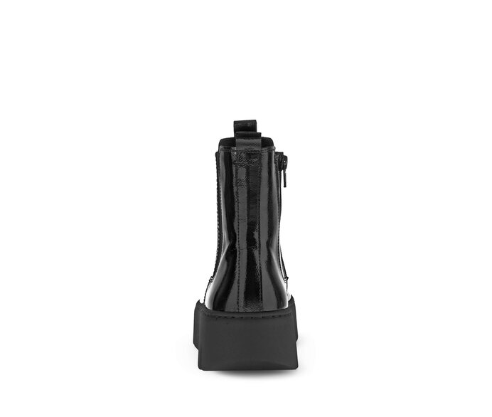 Gabor Damen  Chelsea Boot Schwarz - Lackleder