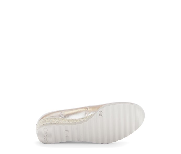Gabor Damen  Keilpumps Gold - Effektleder