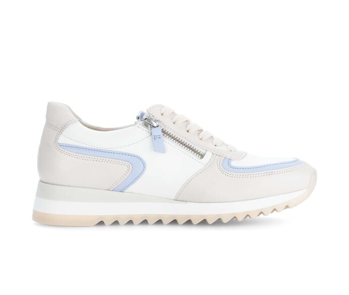 Gabor Damen  Sneaker Low Beige - Glattleder