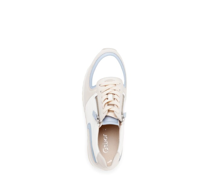 Gabor Damen  Sneaker Low Beige - Glattleder