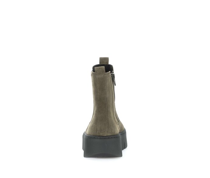 Gabor Damen  Chelsea Boot Grün - Rauleder