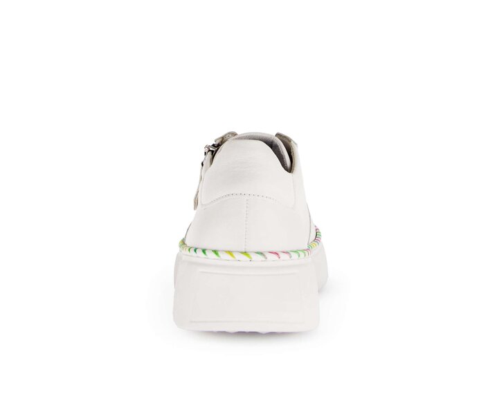 Gabor Damen  Sneaker Low Weiß - Glattleder